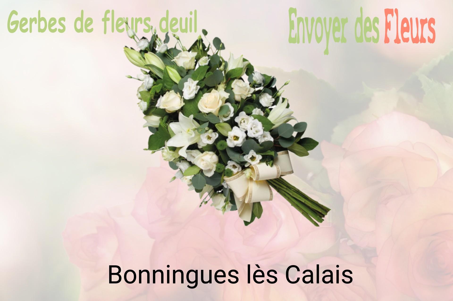 Gerbe de fleurs de deuil livrée à Bonningues-lès-Calais